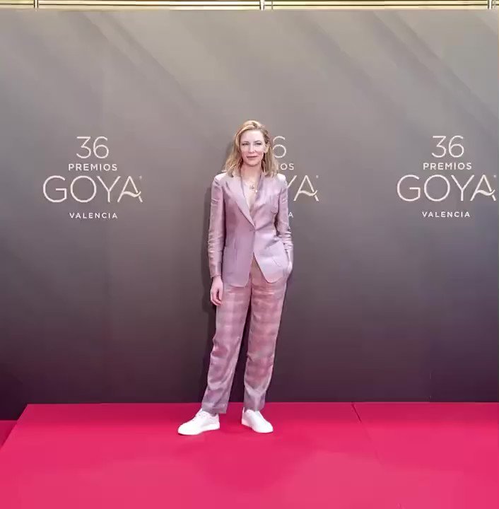 RT @bbblanchett: Cate Blanchett at the Premios Goya 2022 Press Conference! https://t.co/aJyGEaEPuj