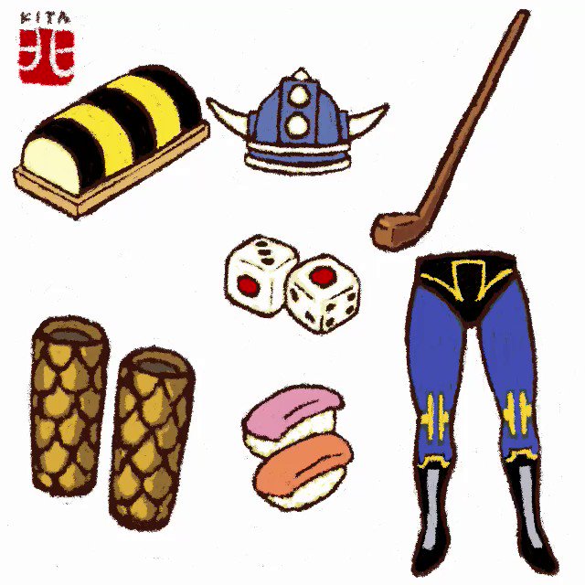 Kitamichiさんのイラストまとめ