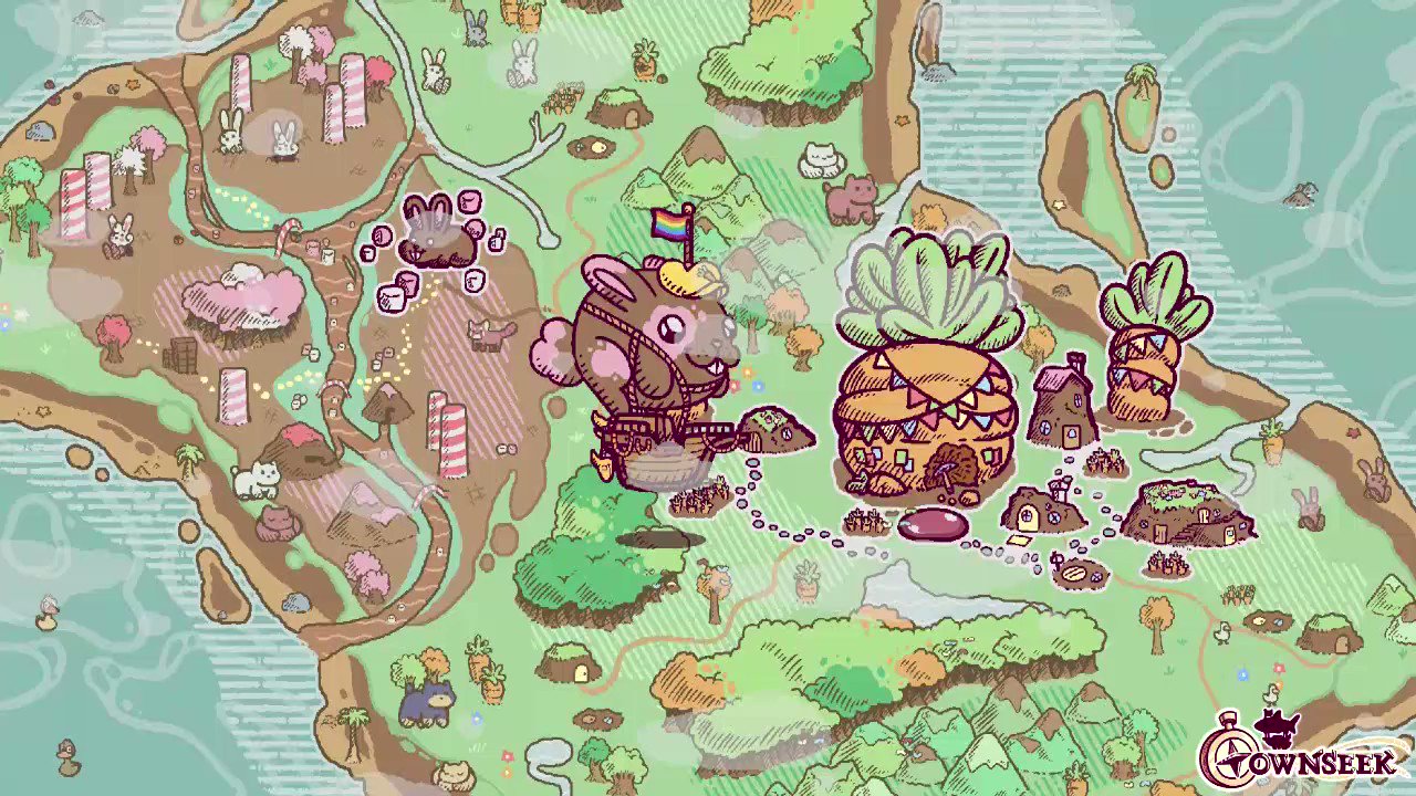 Townseek is coming to Steam! Wishlist and Follow Us! - Townseek (Jam Version) by Whales And Games, JorgeGameDev, MoskiDraws, JohnElliott