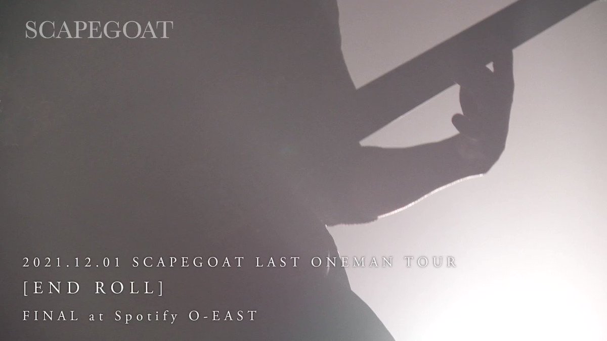 SCAPEGOATスケープ・ゴート 1st Edition faded？色褪せ イカクバック