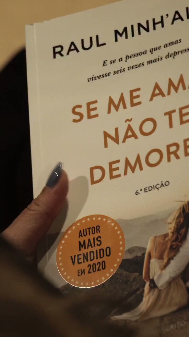 Se Me Amas Não Te Demores - Livro de Raul Minh'alma – Grupo Presença