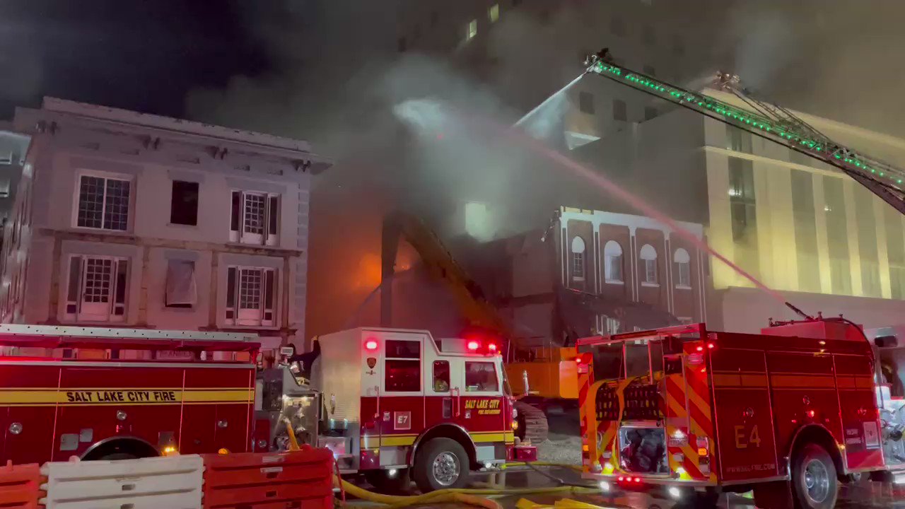 Three Alarm Fire: Salt Lake City'S Main Street Evacuations And The Heroic Response - nx8mpfd