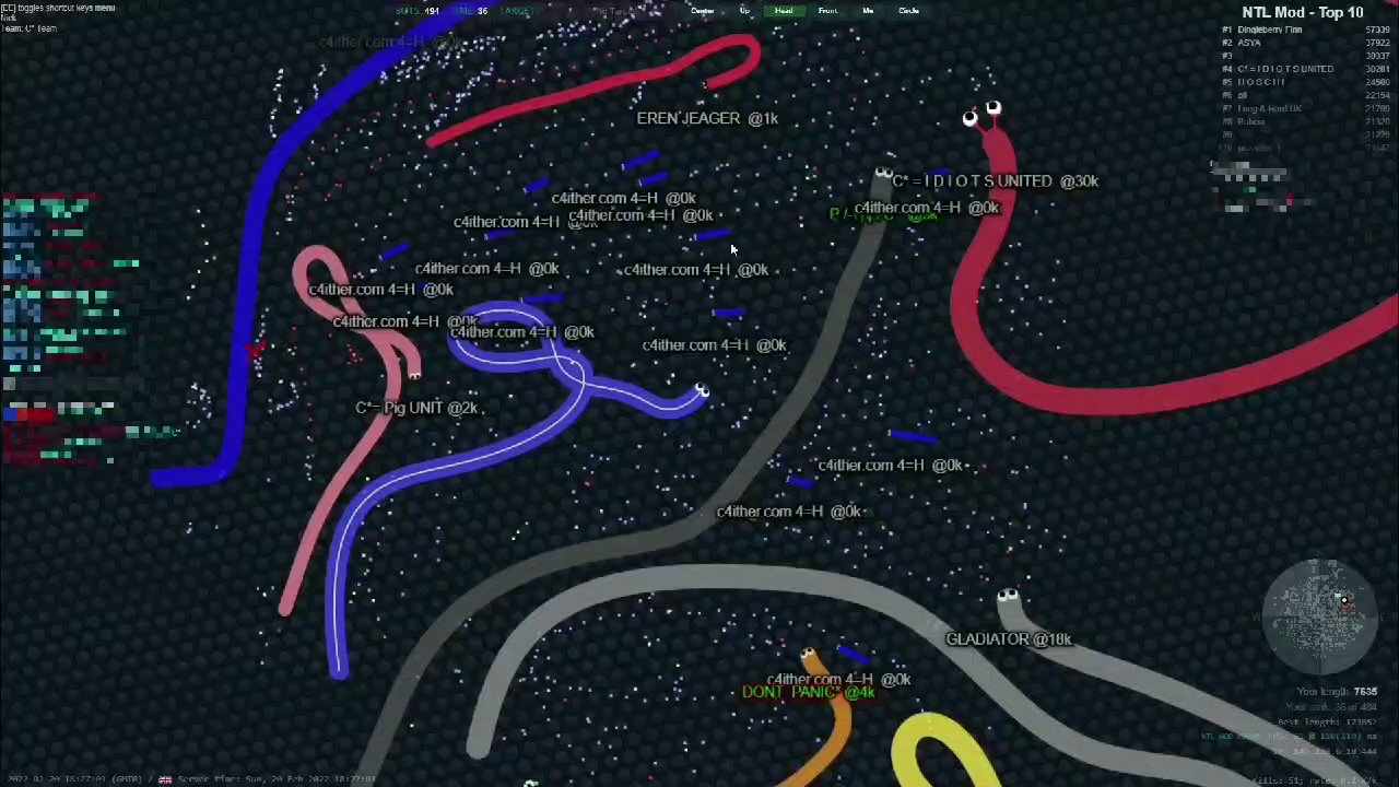 NTL MOD for Slither.io