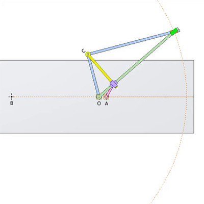 Mechanism for Drawing Circle