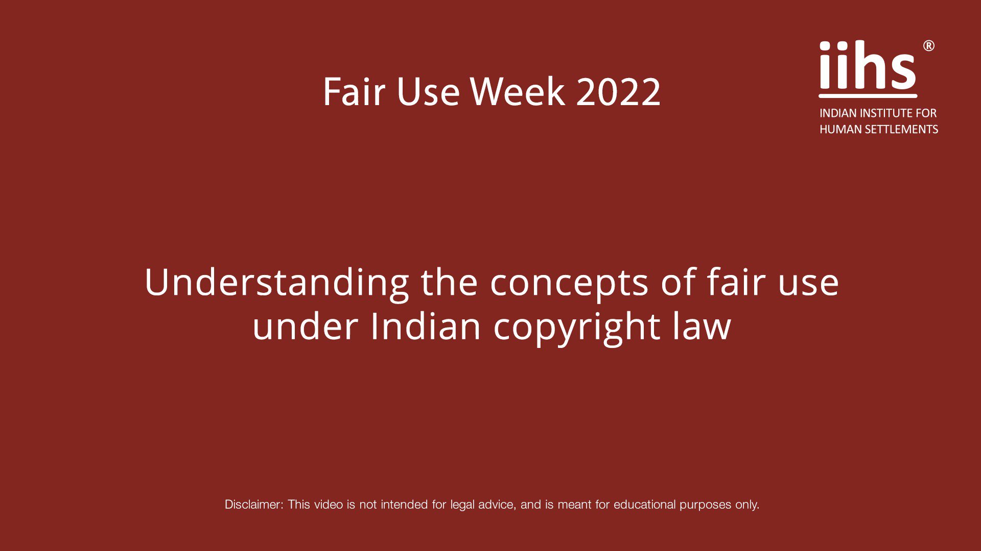 Indian Institute for Human Settlements on X: &ldquo;In celebration of 