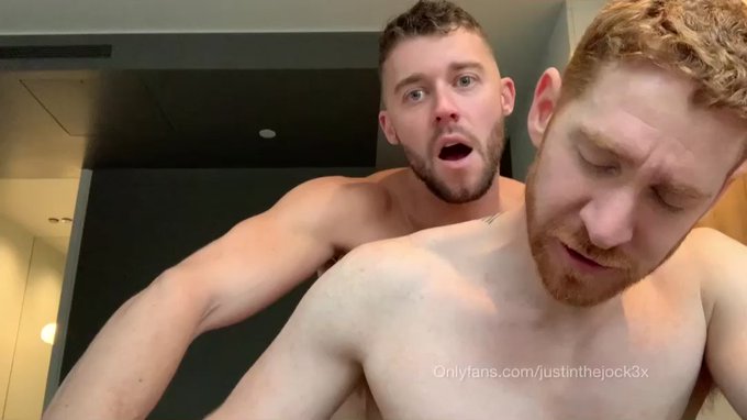 For the first 40 seconds in this @JustinTheJocK3X & @XXXLeander clip, you don’t see anything sexual…