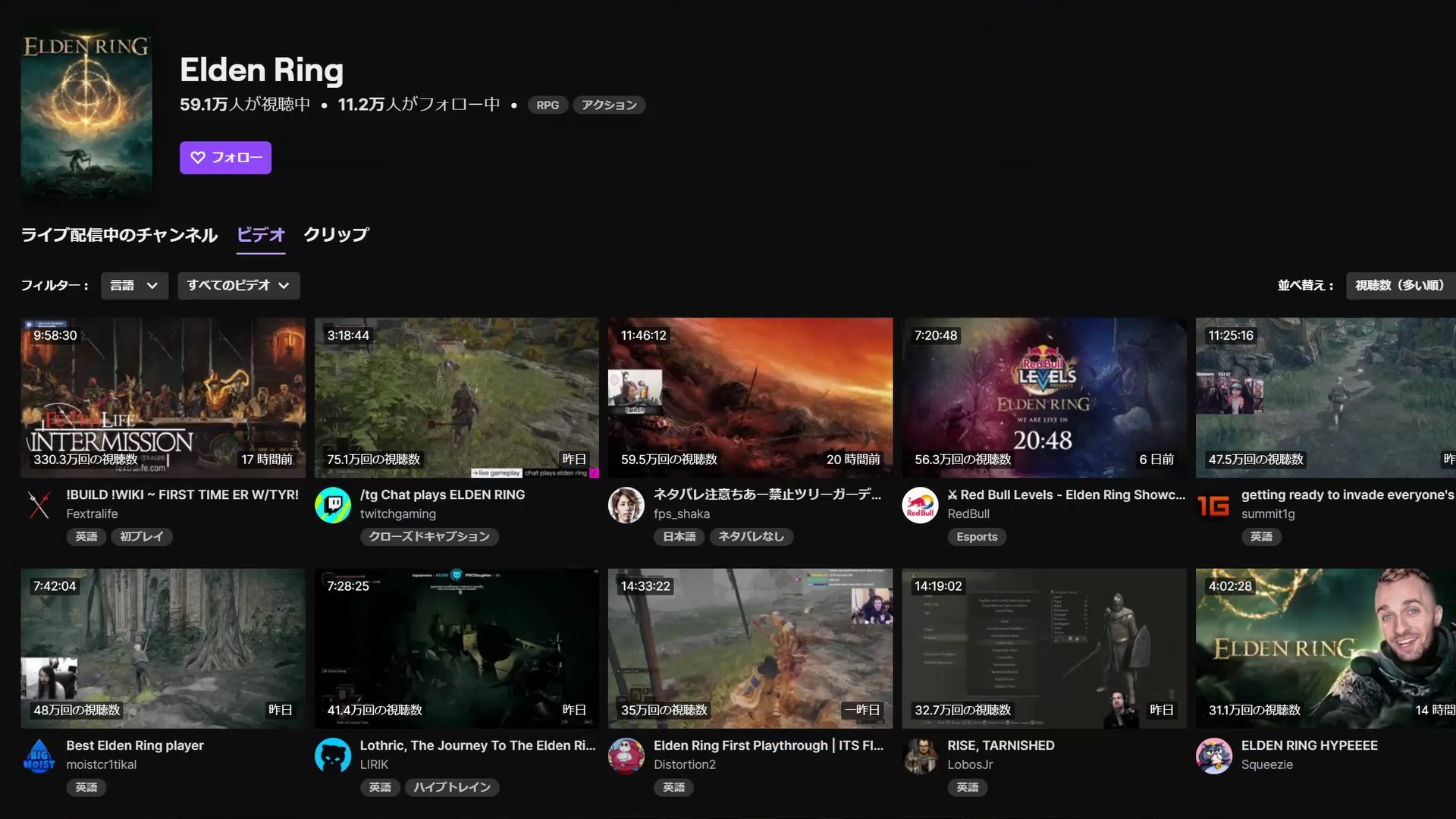 تويتر 電ファミニコゲーマー على تويتر エルデンリング Twitchにおける同時視聴者数が90万人を記録 総視聴時間数は2万490時間 約1018年相当 に T Co Eziwffejim フロム作品としては史上最多のピーク視聴者数を更新 ダークソウル3 Sekiro に3倍