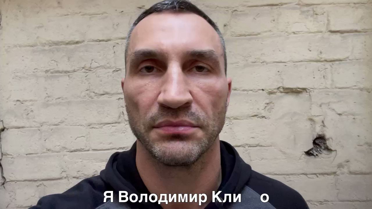 Віталій Кличко (@Vitaliy_Klychko) / Twitter