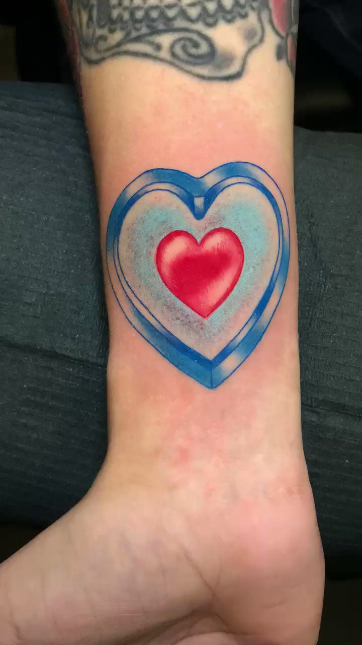 Heart Boxer Tattoo done. Thanks :) DM to book. Done