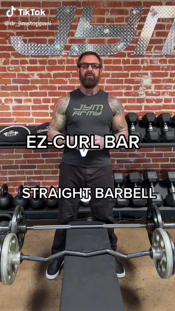 Straight curl bar hotsell