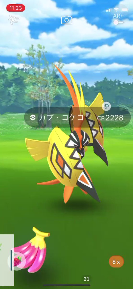 ポケモンgo カプ コケコに上手くボールを当てるコツは ポイントは手前の方に投げる感覚 カプ コケコにカーブグレートスロー を当てるコツappbank ポケモンgo カプ コケコに上手くボールを当てるコツは ポイントは手前の方に投げる感覚 カプ コケコにカーブグレートスロー を当てるコツappbank