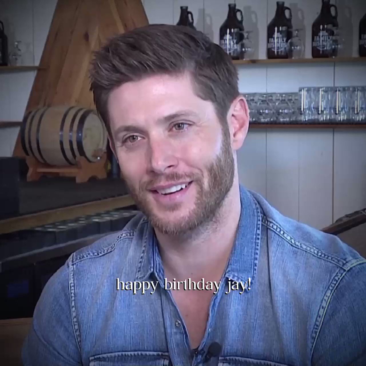 Jensen ackles edit fc fancam dean winchester supernatural spn jackles jay birthday happy bday 