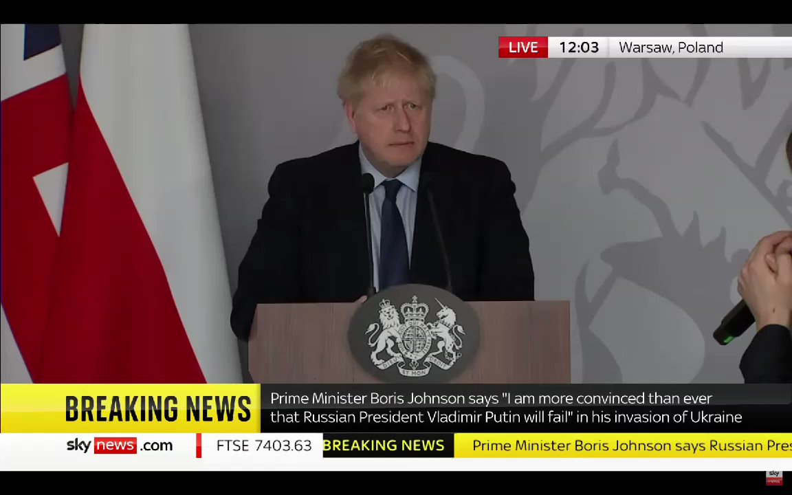 RT @SebastianEPayne: Incredibly powerful moment at Boris Johnson’s press conference in Poland https://t.co/QHgWfjjrHv
