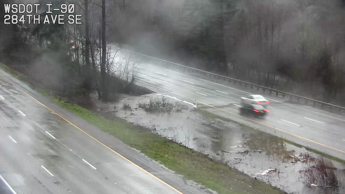WSDOT Traffic on Twitter "Here is another water over roadway visual