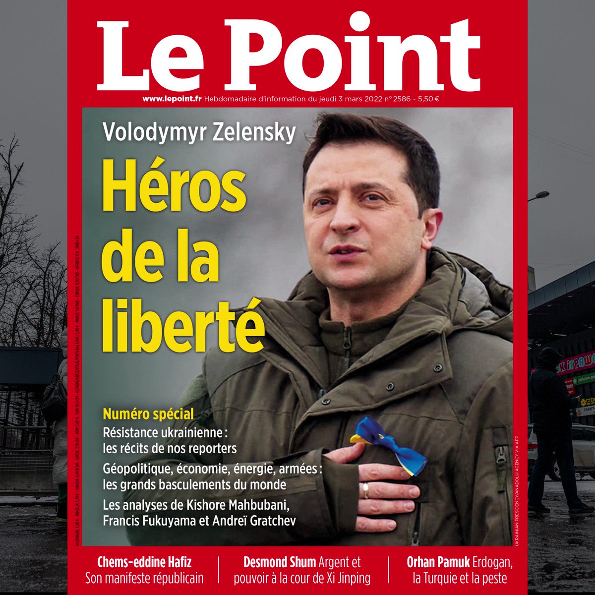 Le Point on Twitter: "📍 Volodymyr Zelensky : héros de la liberté Le  président ukrainien, devenu une icône européenne, incarne la résistance de  tout un peuple. Reportages et récits de nos reporters