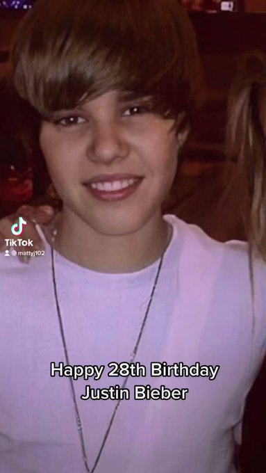 Happy 28th birthday Justin Bieber 