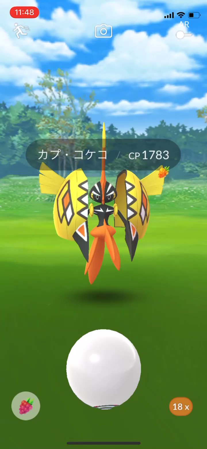 Twitter 上的 ポケモンgo攻略 Gamewith カプ コケコの捕まえ方のコツ 横移動に注意 エクセレントの目安は両手の間に収まるくらい 威嚇の終わり際でサークル固定 実際のエクセレントスローの動画も参考にどうぞ ポケモンgo T Co 2ai0jt8eig Twitter