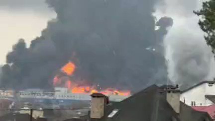 RT @ukraine_world: Fire after shelling near Kyiv.
#ClosetheSkyoverUkraine https://t.co/qHZI9zXO0A