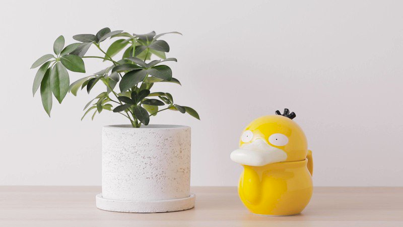 濃いピンク系統 ポケットモンスター コダックじょうろ風きゅうす