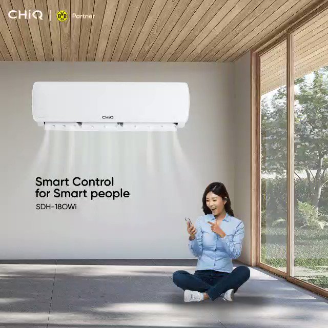 To provide optimum and comfortable cooling, the latest DC inverter ACs from CHiQ are equipped with cutting-edge technology and artificial intelligence that can sense changes in the room's temperature and weather conditions

#CHiQ #CHiQPakistan #EnergySaving #AC #SplitAC #GoldFin https://t.co/kgbXxBDoGd