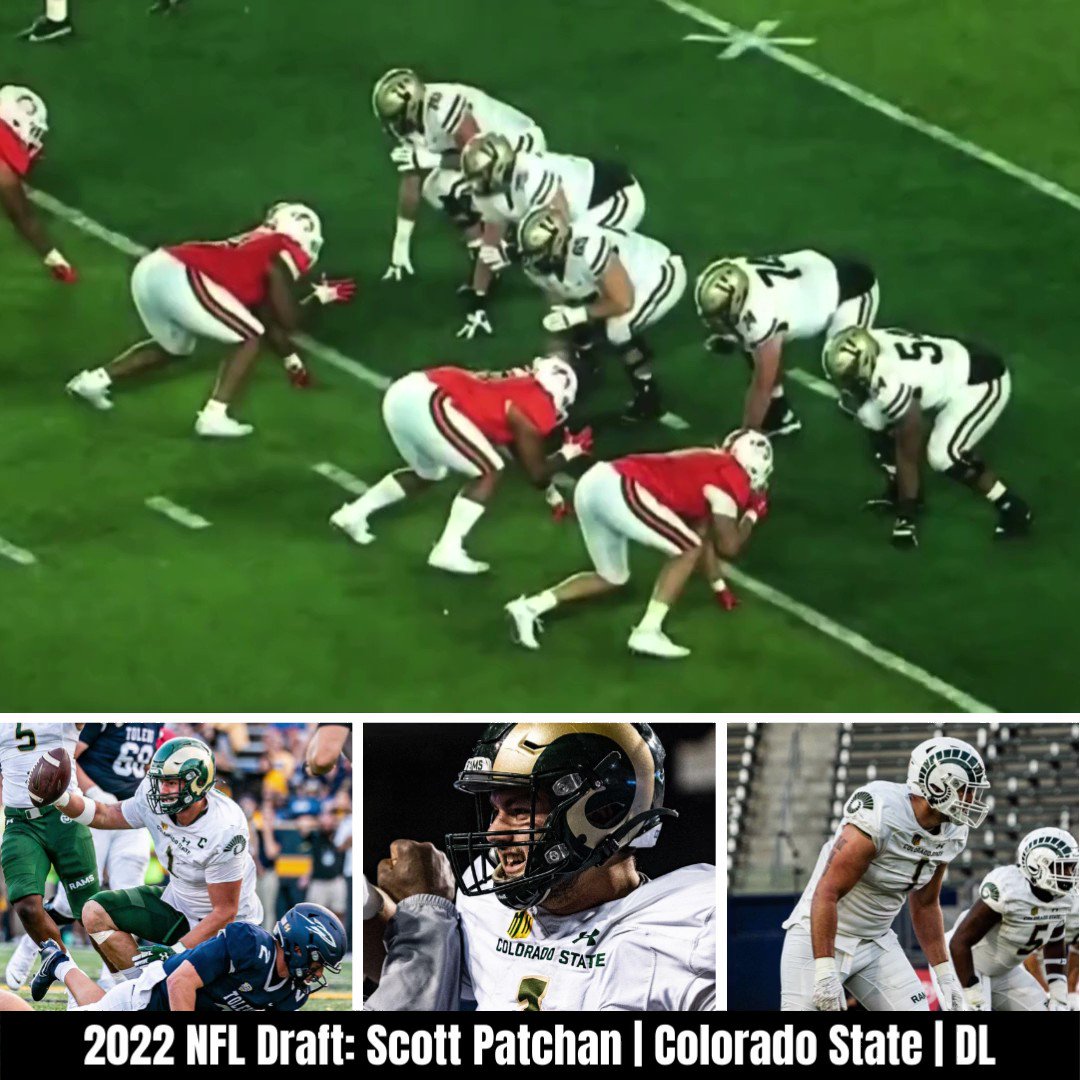 NFL Draft Profile: Scott Patchan |  Colorado State | DL
2021 Phil Steele's All-American Team
2021 All-Mountain West, 1st Team
2020 All-Mountain West, 1st Team

#sharksports 
@scott_patchan @CSUFootball https://t.co/7aaK7XVtlV