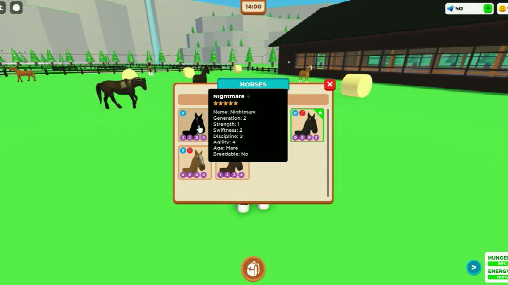 Horse Valley on Twitter "Redesigning the horse UI to fit more horses