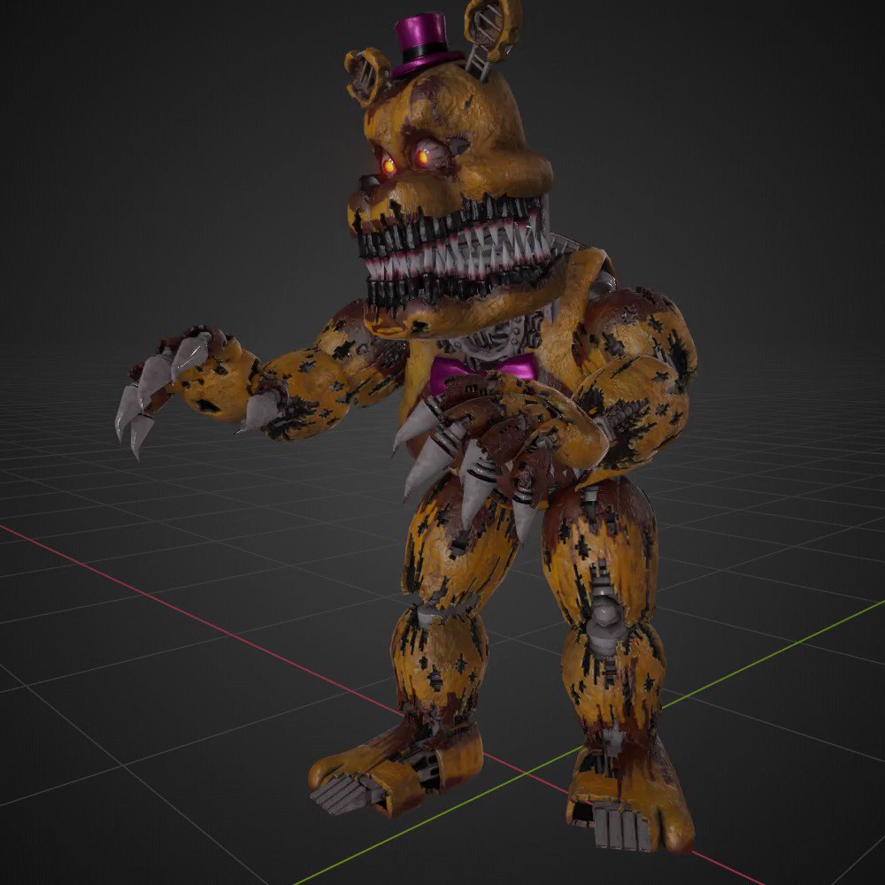 FNAF4-Nightmare - FNAF4-Nightmare Animatronics