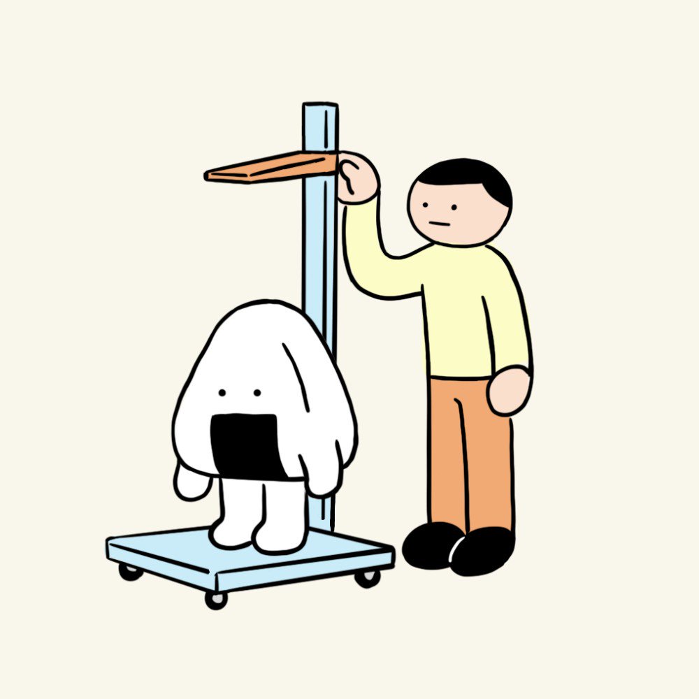エコー検査を受ける おにぎり のアニメがかわいいと人気 映し出された画像に まさかの具 シュールで面白い 2 2 ページ ねとらぼ