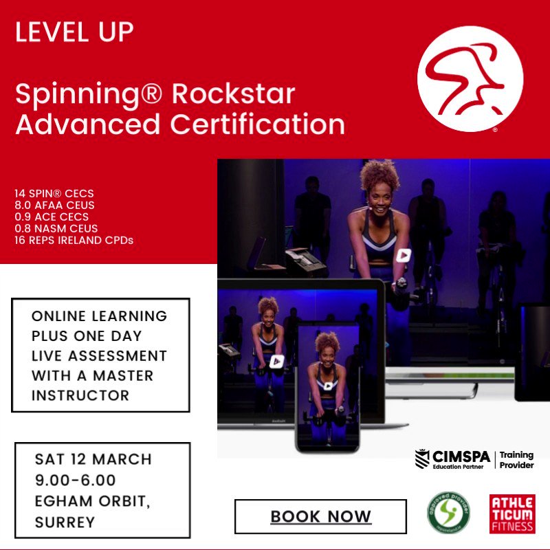 Rockstar Spinning® Instructor Certification Online - Spinning®