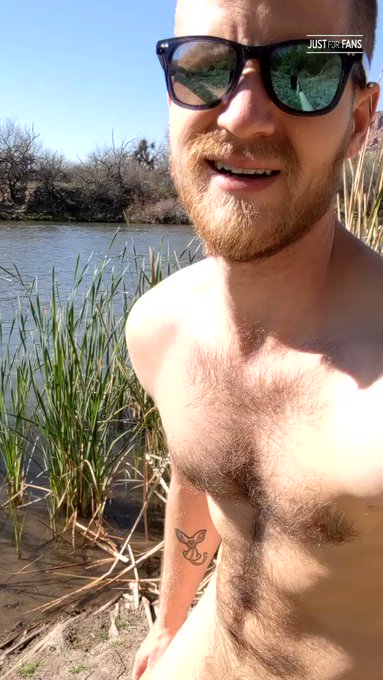 Had to take my clothes off by the river ? #gays #gaycock #gayhairy #gayotter #gayexhib #teamexhib #gayoutdoors