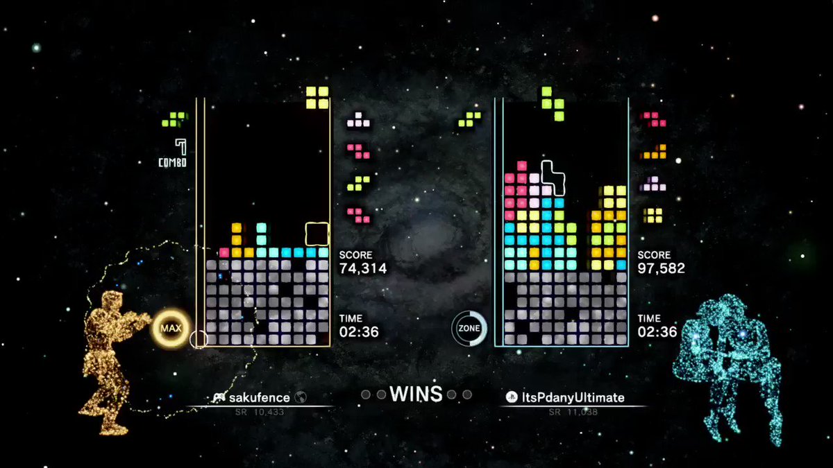 #TetrisEffectConnected #Tetris recovery. I was playing a bit off

https://t.co/WtsG9N95y7 https://t.co/ZZGgITrJXd