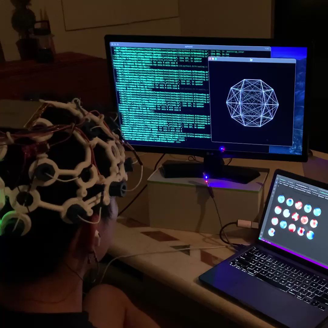 Neurography Brainwaveart A Tuwita We Have Succeeded In Developing Software That Creates Art From Brain Waves When You Think Listen To Music Or Look At A Drawing All Of These Moments Will