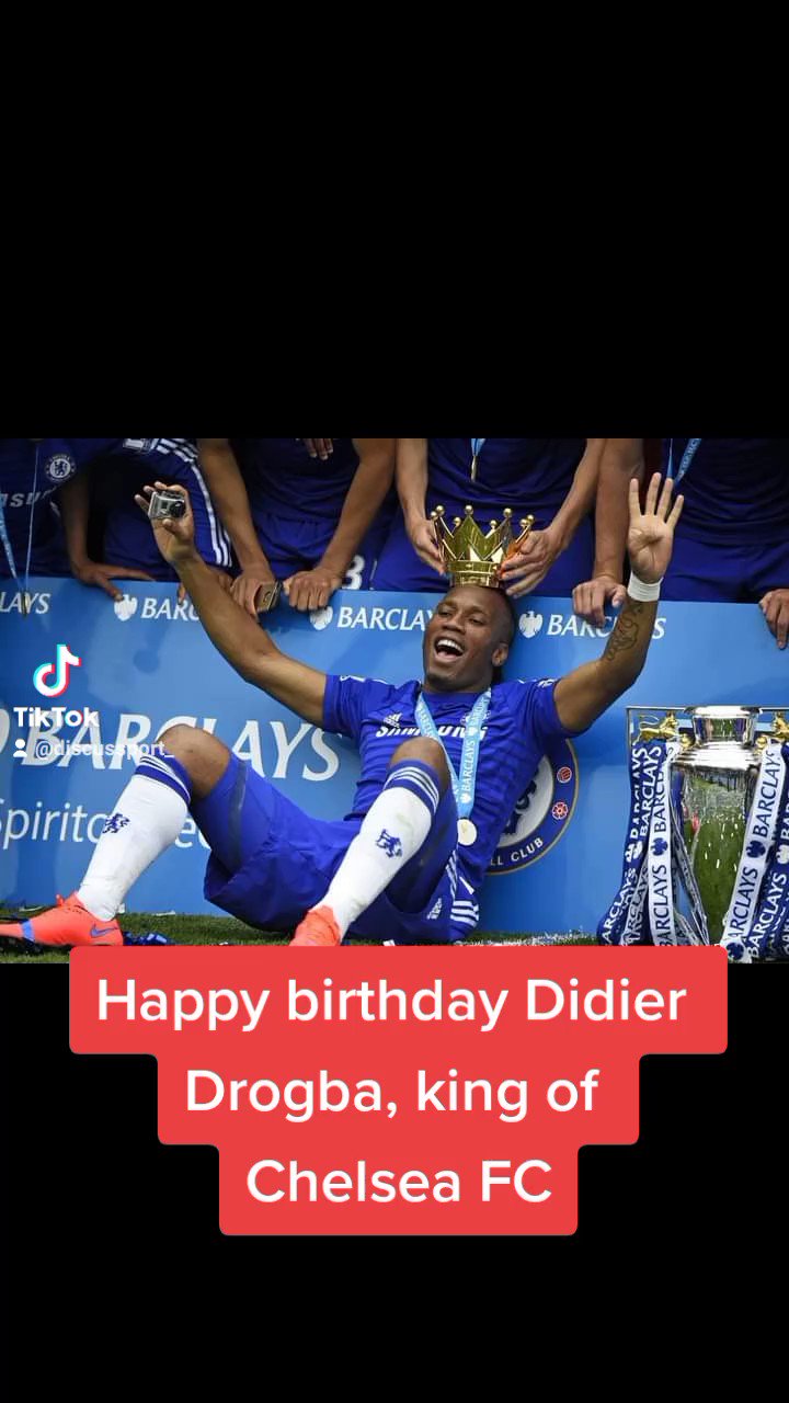 Happy birthday Didier Drogba 