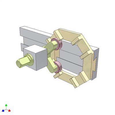 Geneva Disk of Linear Motion