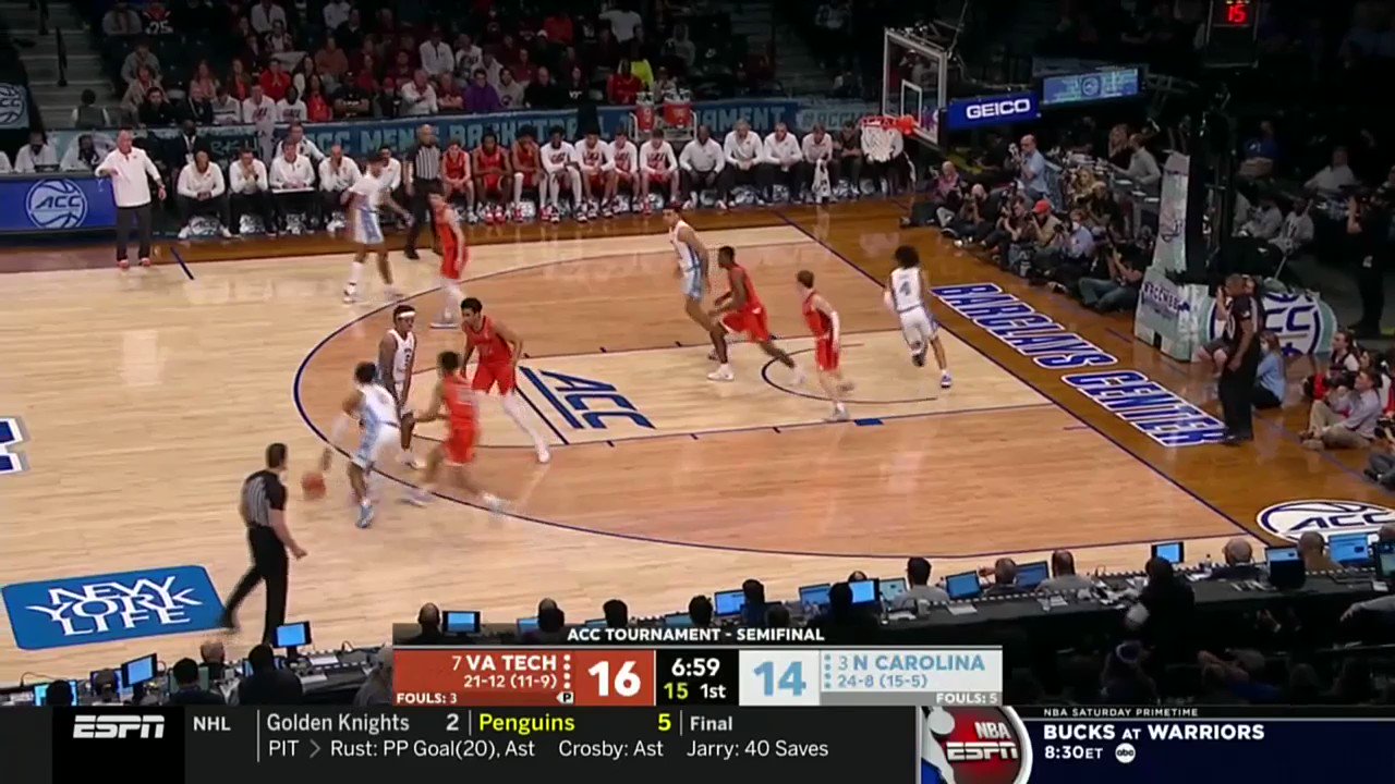 ACC Men's Basketball on Twitter "Love drops the dime. Bacot finishes