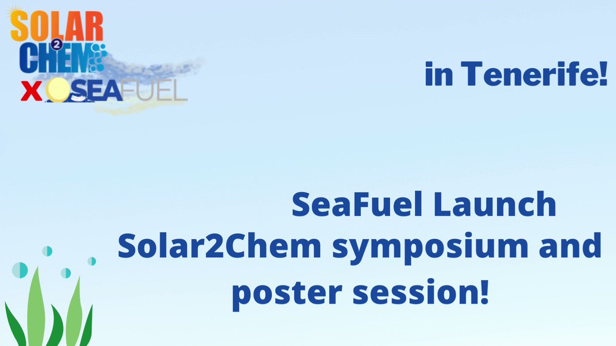 SunCoChem Webinar - Photocatalytic synthesis for sustainable chemicals