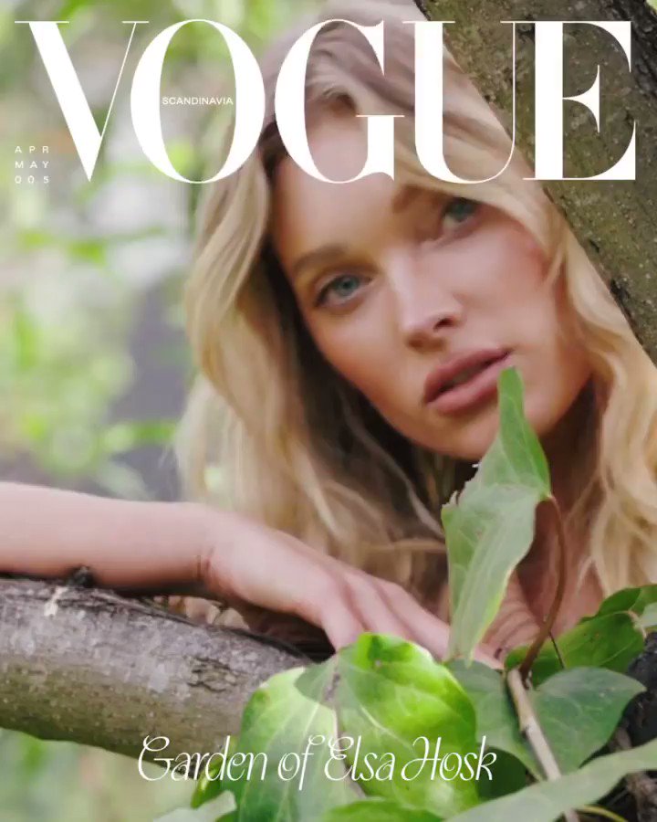 Elsa Hosk for Vogue Scandinavia - April/May 2022 #elsahosk