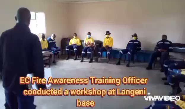 The EC fire awareness training officer Teko Mooki recently conducted a fire awareness workshop with Mkhambathi, Langeni, Mhlahlane, and Baziya teams. 

The workshops were conducted under the topics fire causes and prevention as well as the impact of fires.
#SavingLives  #WOF_EC https://t.co/dQBReGiV1q