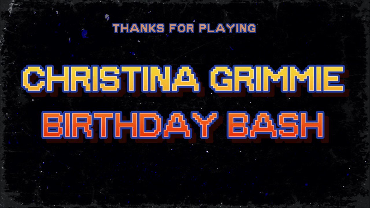 Christina Grimmie Thank You Teamgrimmie For Coming Together This Past Week To Honor Christina For Her Birthday We Are Amazed By You All Everyday Our Last Birthday Surprise For You