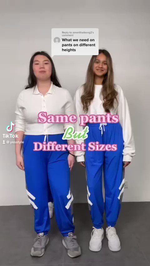 YesStyle on X: Same pants but different sizes! 👖   / X