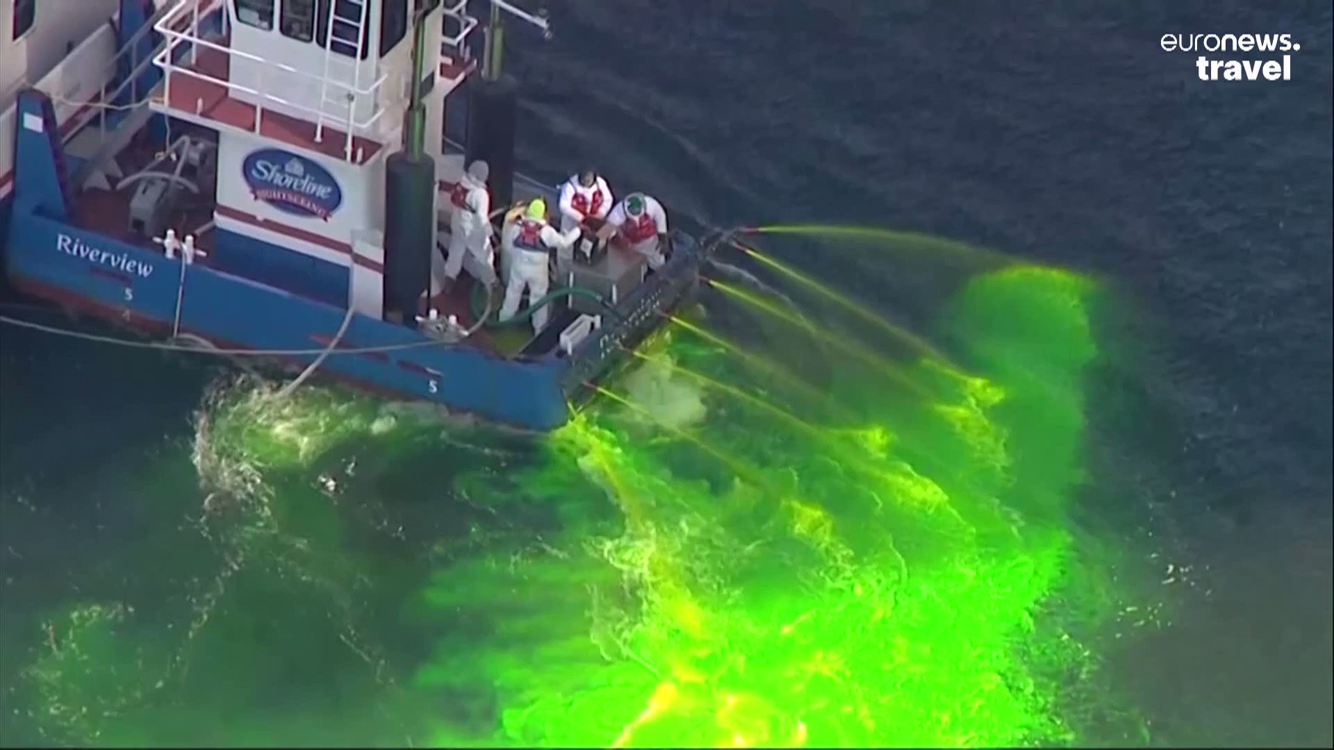 Chicago dyes its river green for St Patrick's Day but is this bad for