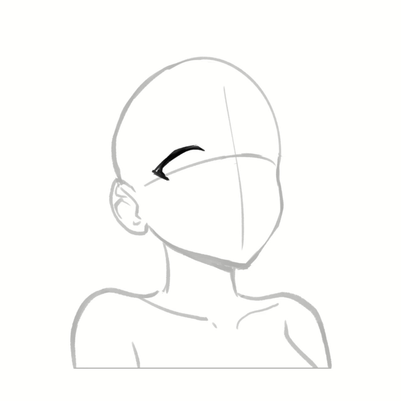 Drawing Thumb Sketch Illustration anime mannequin base child mammal png   PNGEgg