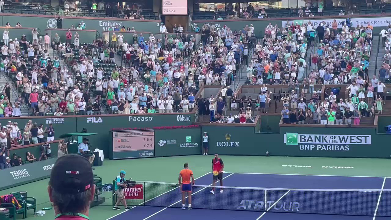 [情報] Kyrgios比賽時嘴了球迷