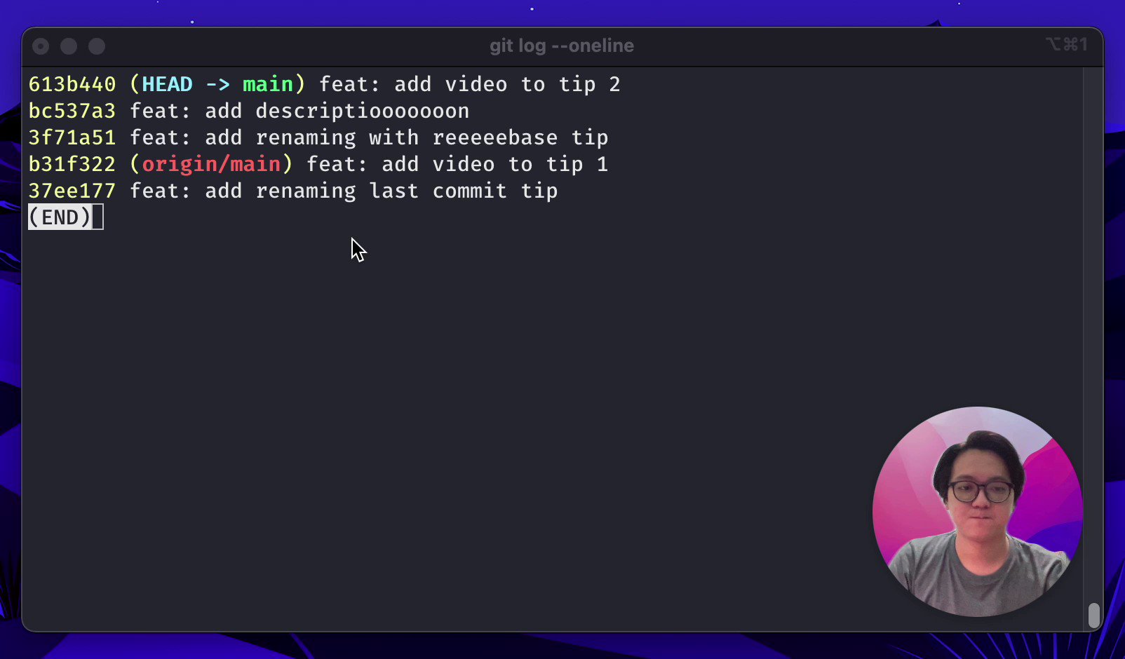 Clarence on Twitter "Git Tips 2 🕹 Renaming Commit(s) with Rebase