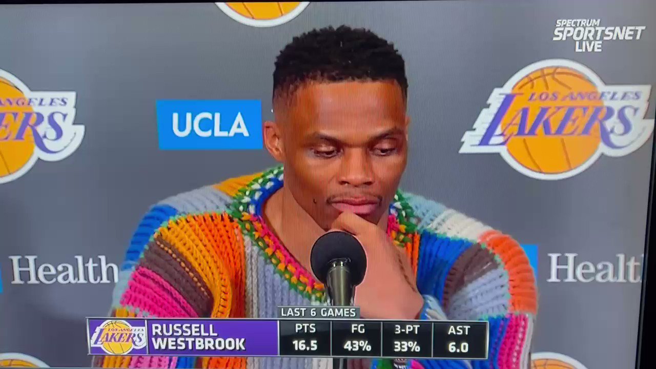 [情報] 記者問 Russell Westbrook 如何維持信心