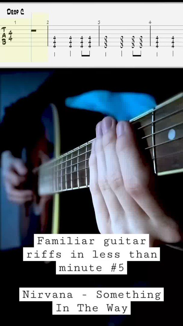 Something In The Way Guitar Chords