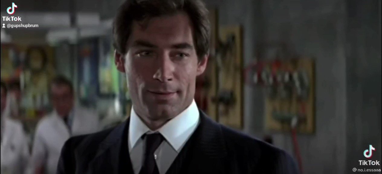 Happy Birthday Commander Bond. Timothy Dalton is as  