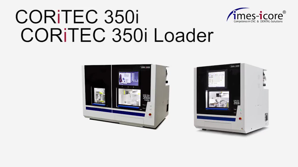 Automated All-in-One to Meet the Highest Demands.
CORiTEC 350i PRO series dental mills guarantee up to 20% faster machining with optimum precision. 
MORE: https://t.co/XloFHp68RC

#imagineusa #coritec350 #imesicore #dentalmill #dentalmilling #cadcam #cadcam #digitaldental #dental https://t.co/nhB4cXtPmJ