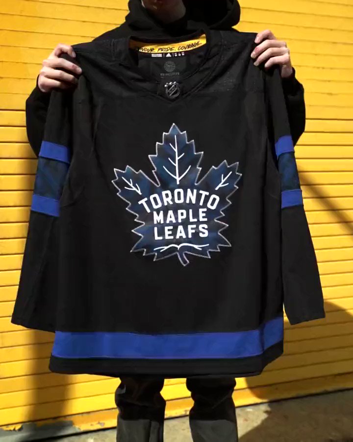 Maple Leafs Unveil New Black, Reversible Third Jersey