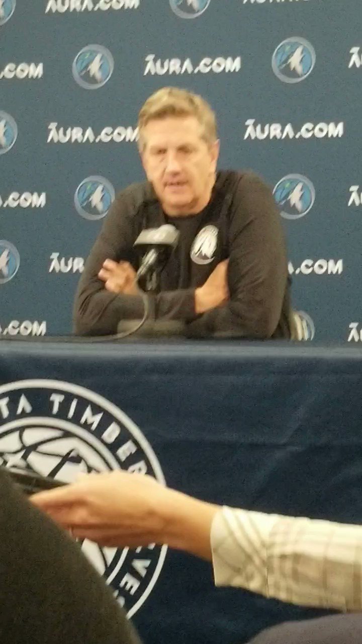 Duane Rankin on Twitter ""Everyone knows what's expected." TWolves